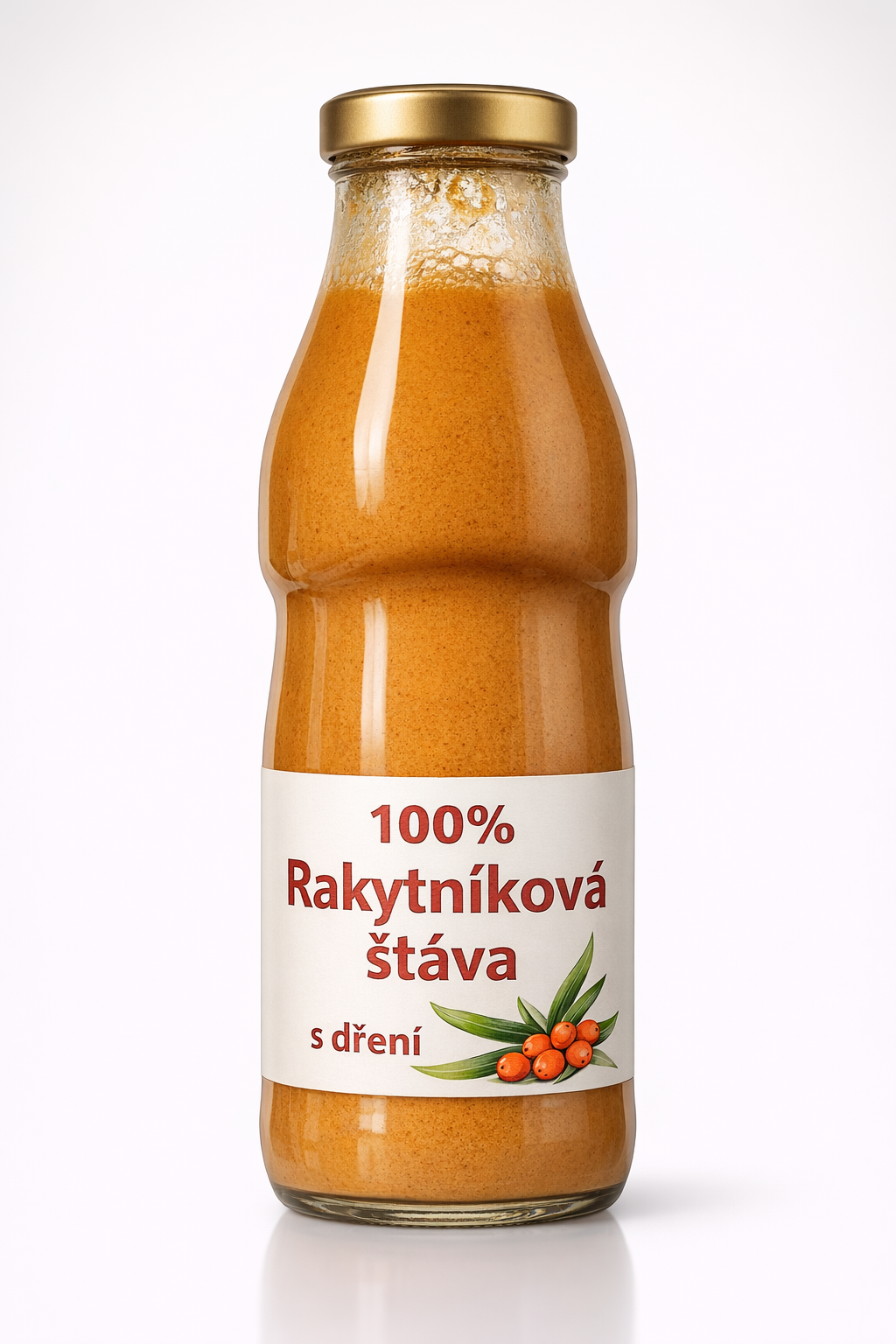 Rakytníková šťáva s dření 100% 200ml - Salute Livi
