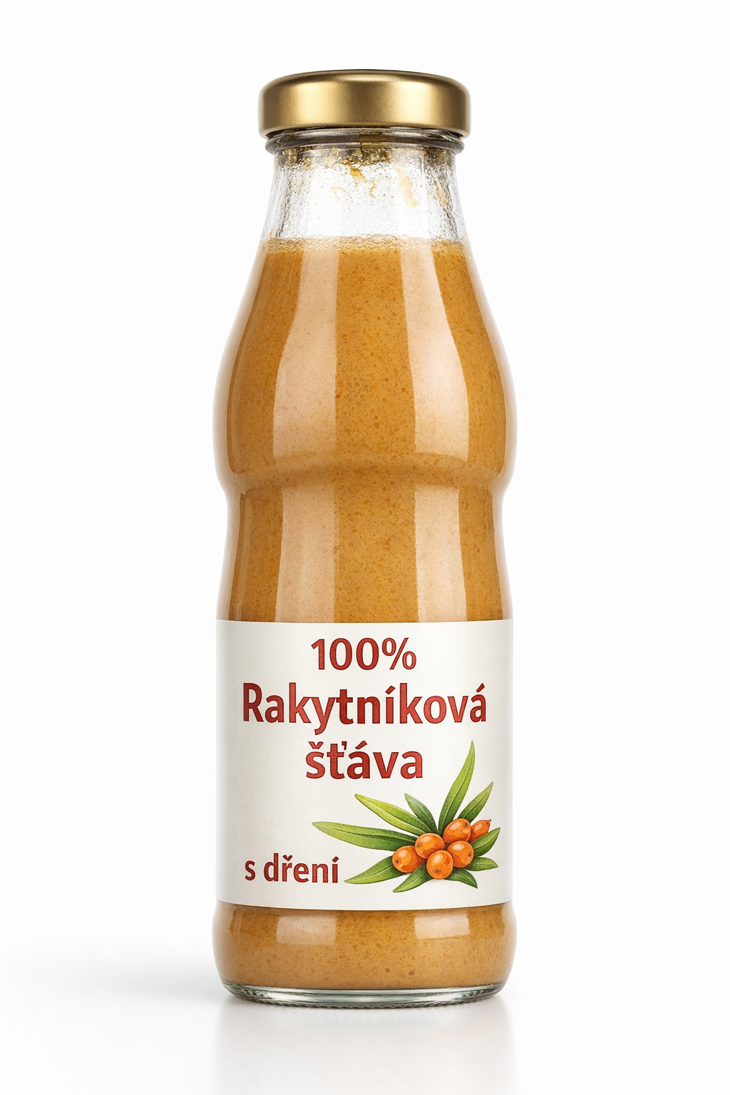 Rakytníková šťáva s dření 100% 500ml - Salute Livi