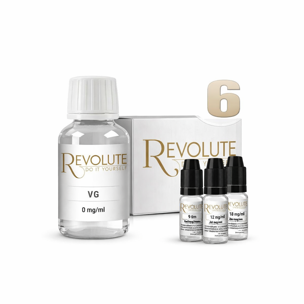 Nikotinos Alapfolyadék Revolute Pack 100ml VG 6mg