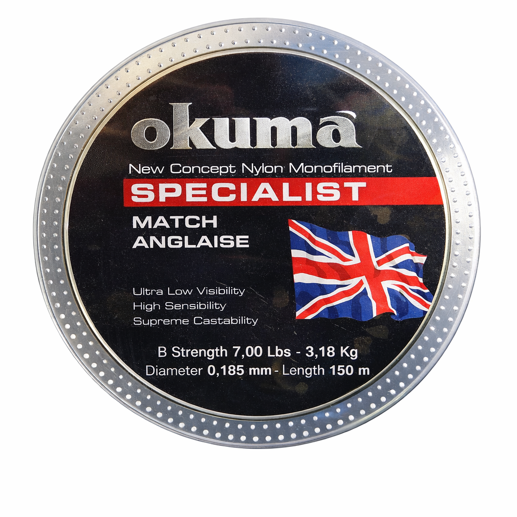Okuma Specialist White Fish 150 m 0,185 mm
