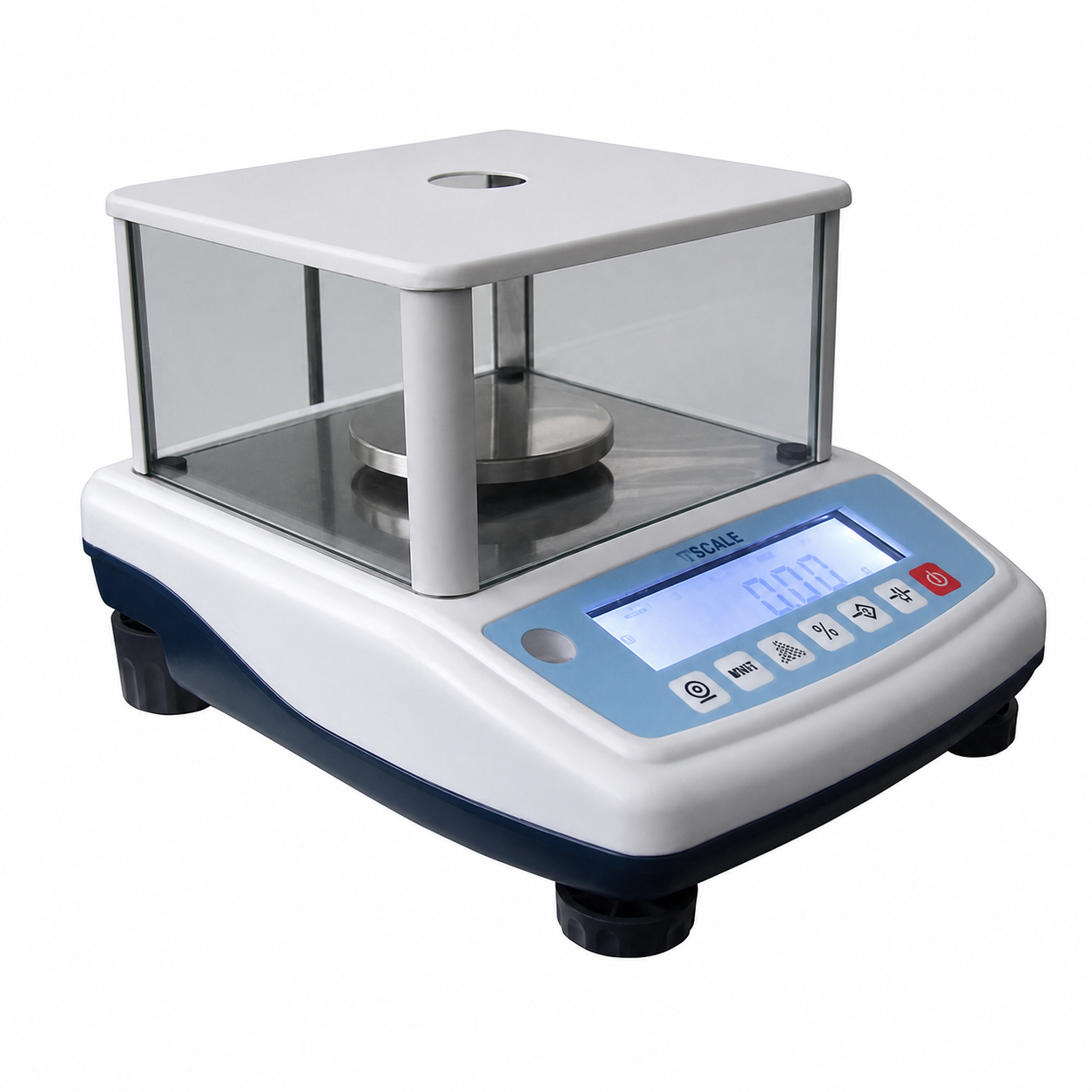 Certifikovaná zlatnická a laboratorní váha TSCALE NHB300M, 300g/0,005g, miska pr. 120mm