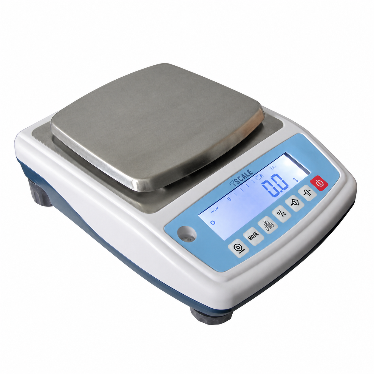 Certifikovaná laboratorní váha TSCALE NHB6000M, 6000g/1g, miska 140x150mm