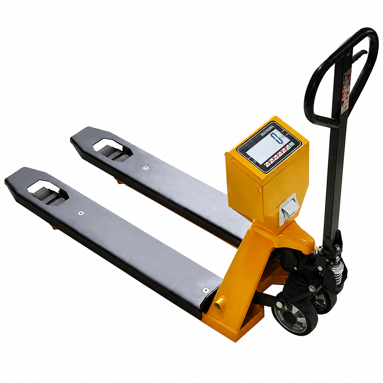 Certifikovaný paletový vážicí vozík s tiskárnou TSCALE TPS-II, 2t/1kg, 555x1160mm