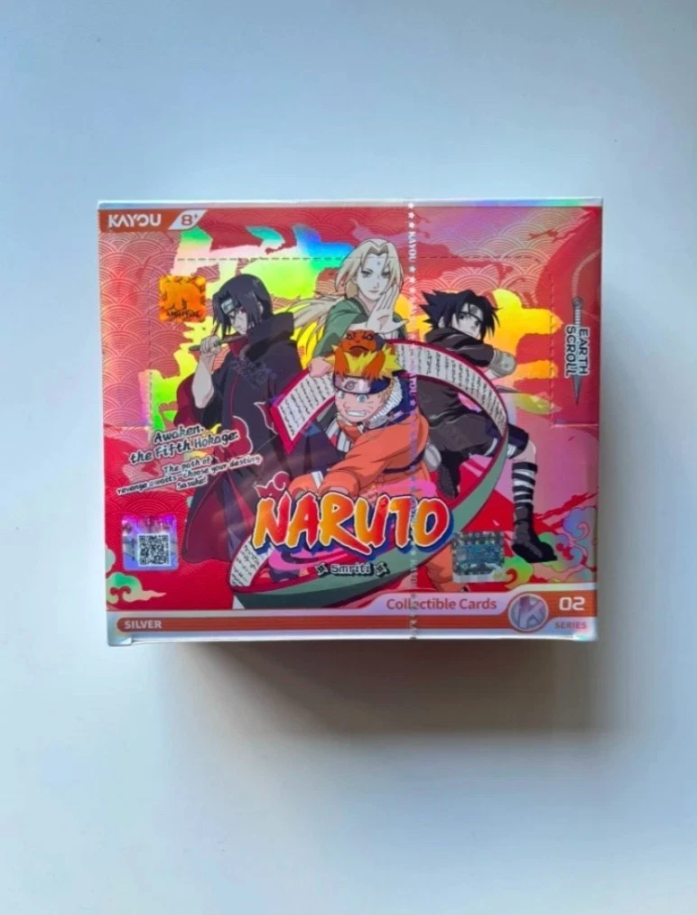 Kayou Naruto Earth Scroll Series 2 box (30 balíčků po 4 kartách)