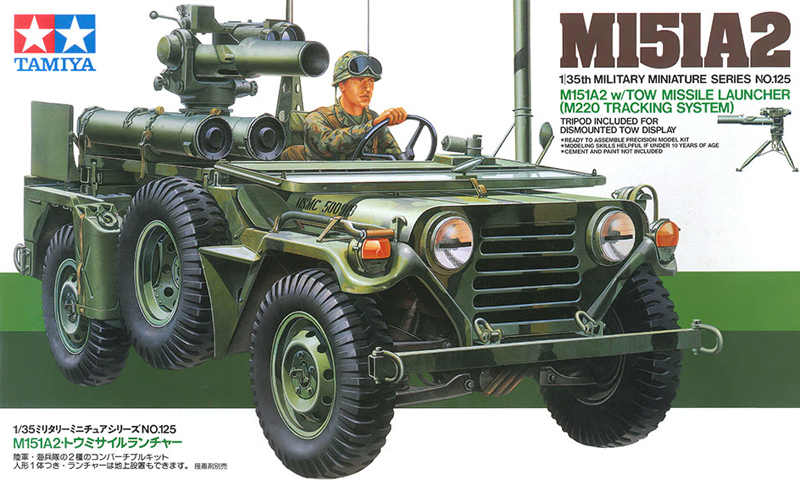 U.S. M151A2 with TOW Missile Launcher