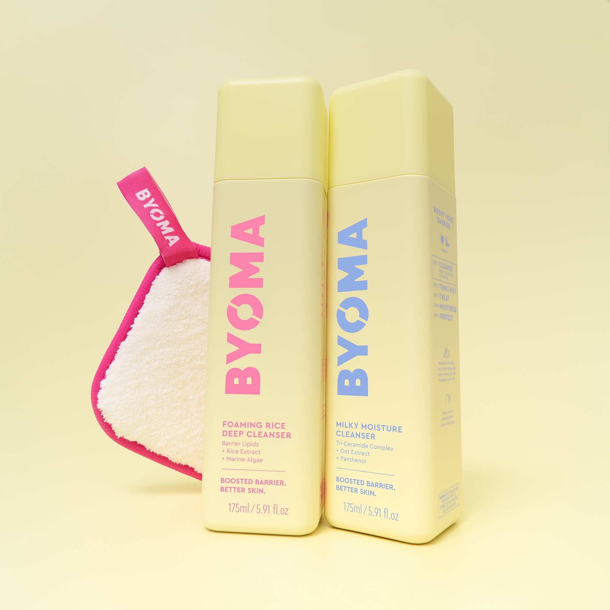 BYOMA Double Cleansing Duo s čistiacou podložkou