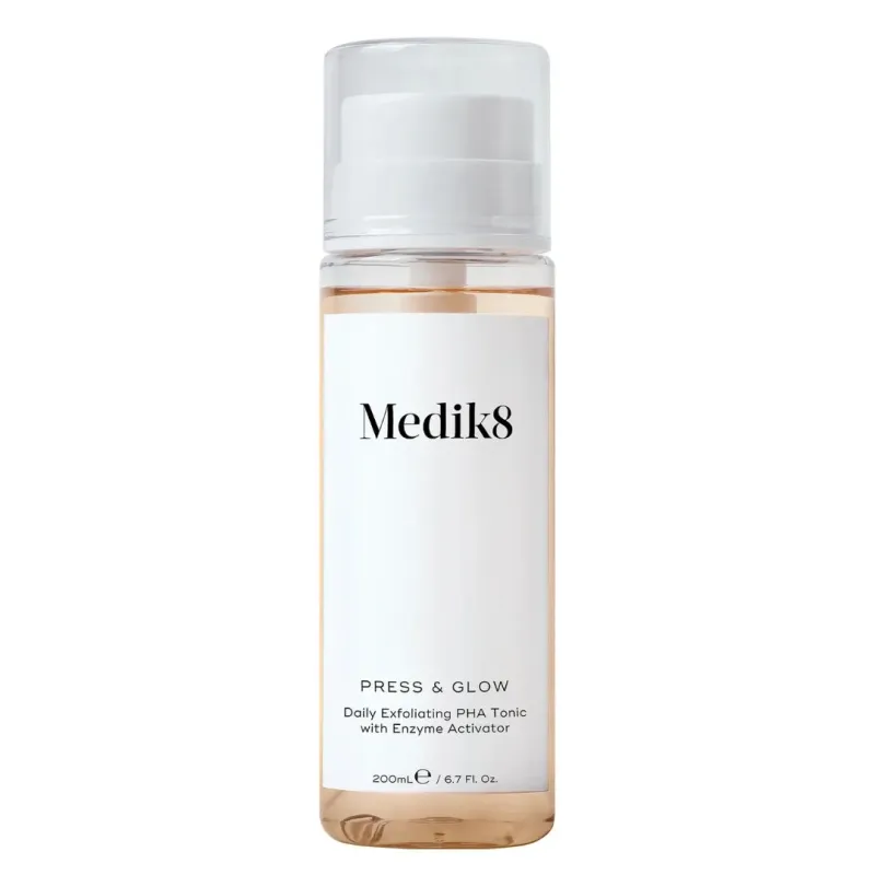 Medik8 Press & Glow Daily Exfoliating PHA Tonic 200ml