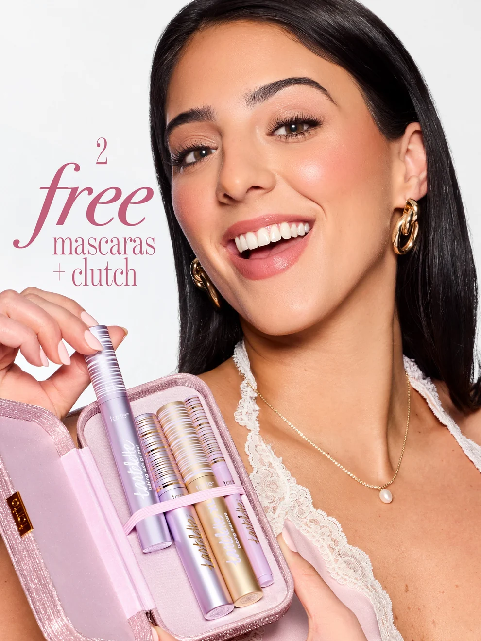 TARTE Eyes On Me Mascara & Liner Clutch