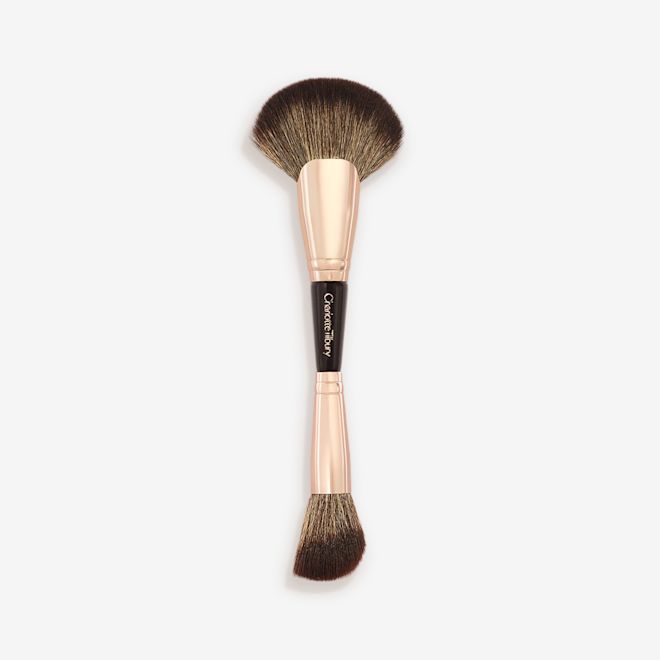 Charlotte Tilbury Airbrush Flawless Easy Soft Blur Bronzer + Blusher Brush