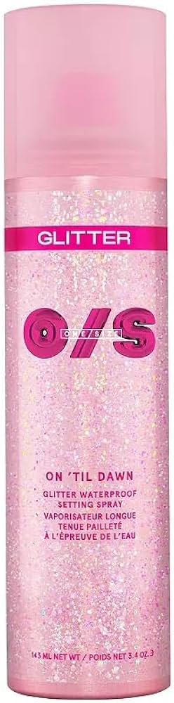 ONE/SIZE On 'Til Dawn Glitter Waterproof Setting Spray 143ml