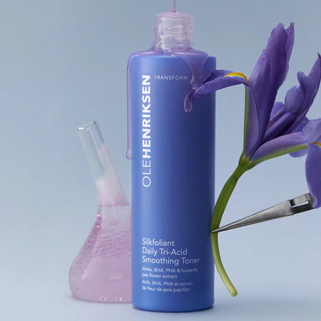 OLE HENRIKSEN Silkfoliant Daily Tri-Acid Smoothing Toner s mandľovou kyselinou 120ml