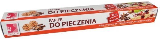BRATEK Papier na pečenie 8m